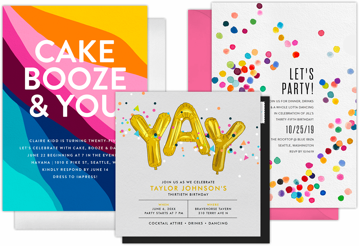 Email Online Birthday Party Invitations that WOW! | Greenvelope.com